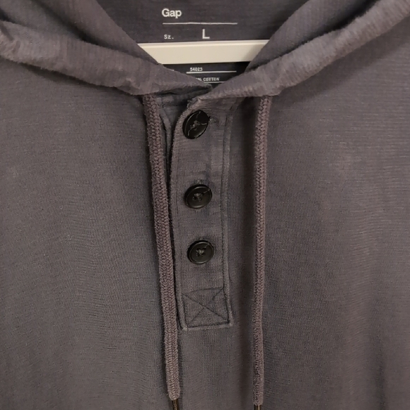Men's Charcoal Hoodie by Gap - Picture 2 of 3